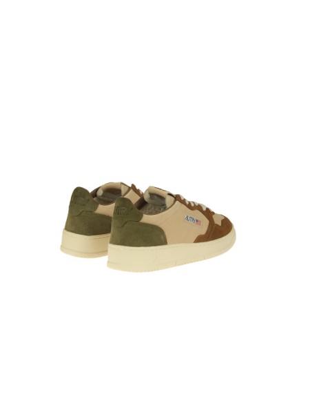 Sneakers Autry Medalist Beige/Marrone/Verde